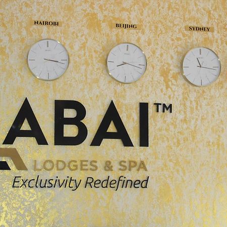 Abai Lodges&Spa Kagio Exterior foto